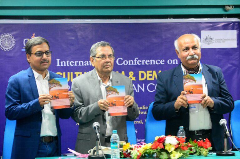Release of Climate Change and Cultural Representations in an international conference at The University of Burdwan