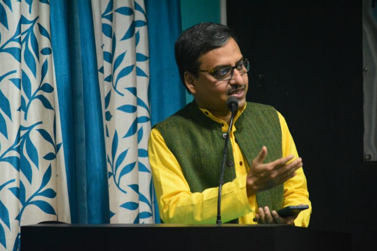 In a poetry festival organised by Natmandir